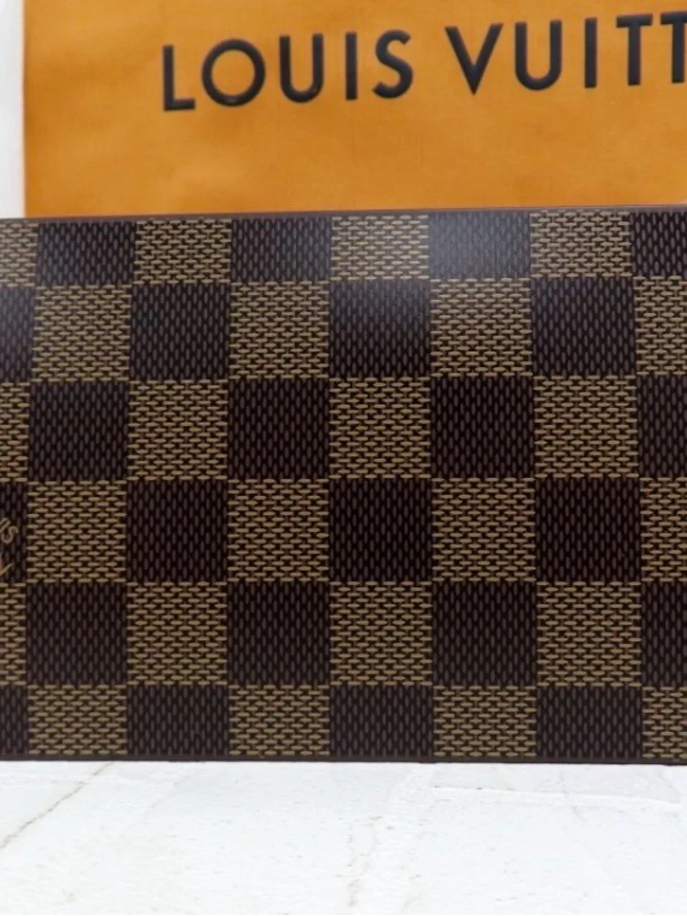 Rare Louis Vuitton 25th Anniversary Damier Edene Mini Celux Clavier Notebook PC